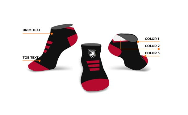 Hyperion Custom Ankle Sock | Size X-Small
