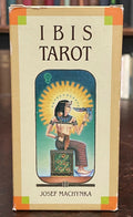 IBIS TAROT - JOSEF MACHYNKA, 1991 ANCIENT EGYPT DIVINATION TAROT CARDS DECK OOP
