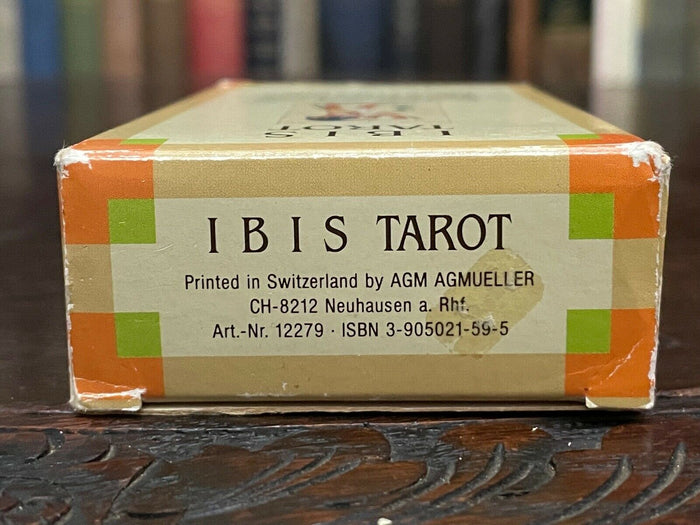 IBIS TAROT - JOSEF MACHYNKA, 1991 ANCIENT EGYPT DIVINATION TAROT CARDS DECK OOP