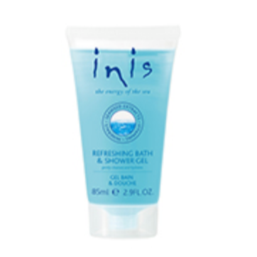 Inis Refreshing Bath & Shower Gel Travel Size 2.9oz.