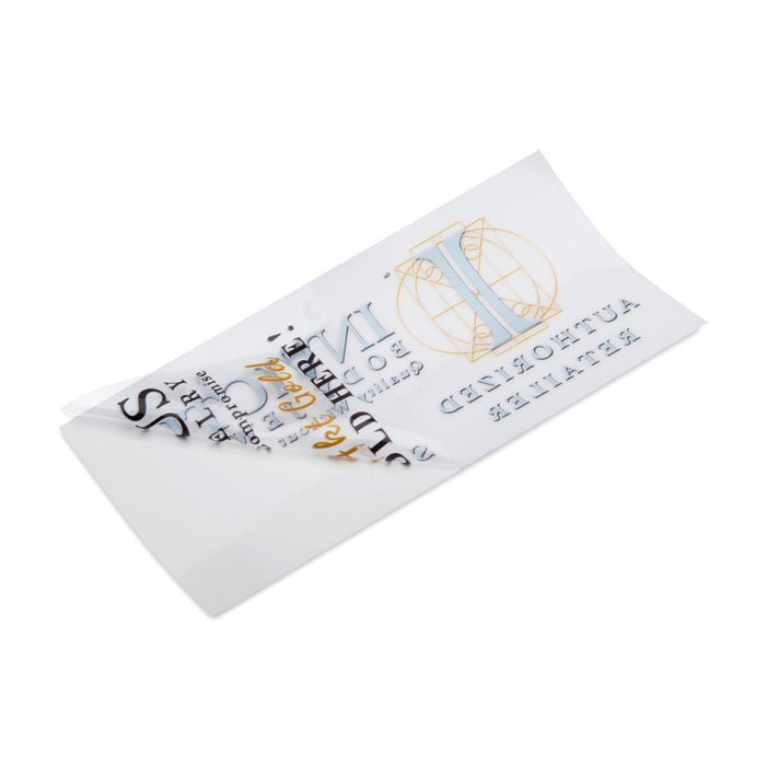 Invictus 14Kt Gold Window Cling