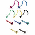 IP Nose Bone-Screw 20G 18G-My Body Piercing Jewellery