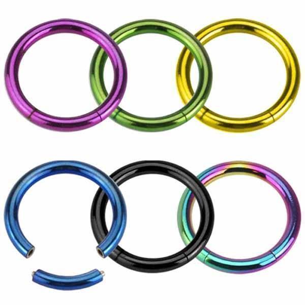 IP Segment Ring 16G 14G-My Body Piercing Jewellery
