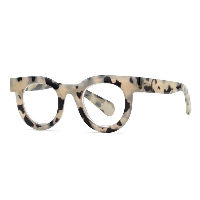 Kai Blue Light Readers in Bone Tortoise - Mildred Hoit