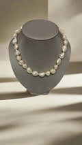 Kenneth Jay Lane 18" Light Cultura Mother of Pearl Necklace - Mildred Hoit