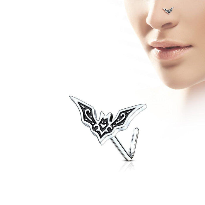 Large Bat Nose L Bend 20G-My Body Piercing Jewellery