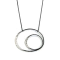 Double Satin Shiny Eclipse Necklace N1736 - DanaReedDesigns