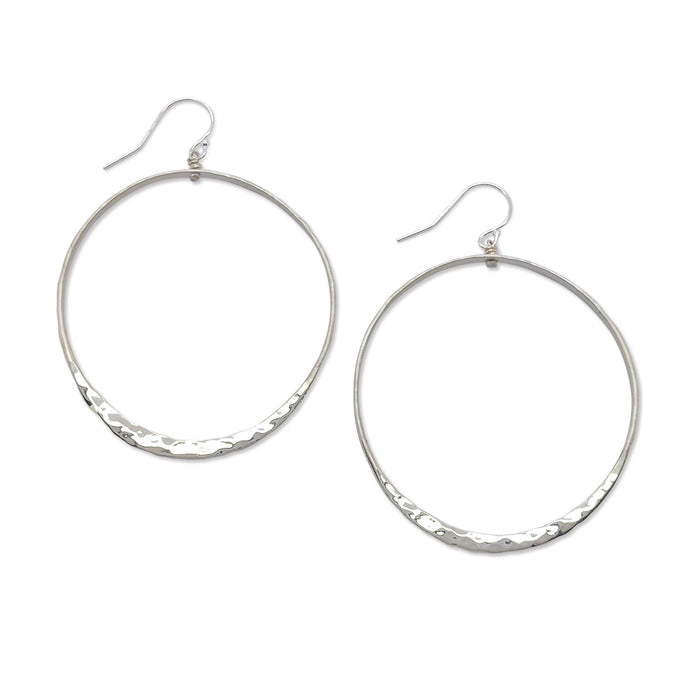 Large Satin Shiny Eclipse Earring E1626 - DanaReedDesigns