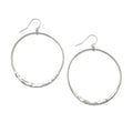 Large Satin Shiny Eclipse Earring E1626 - DanaReedDesigns