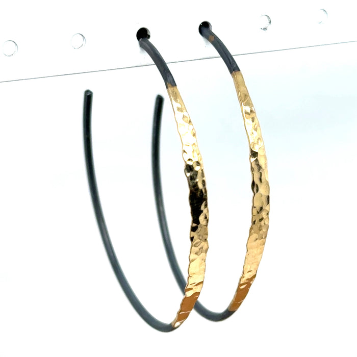 Large Eclipse Hoop Earrings (E1722)