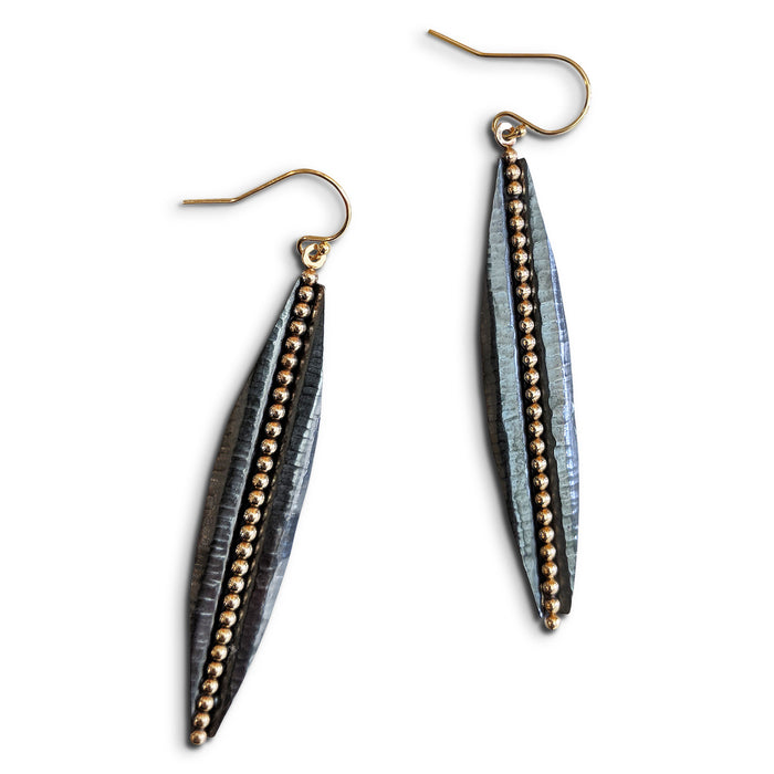 Large Peas In a Pod Earrings (E1529) - DanaReedDesigns