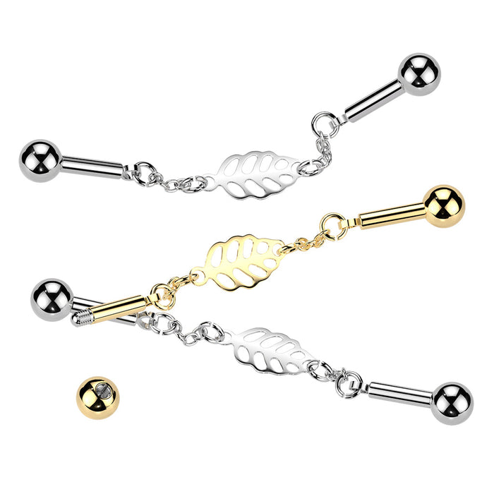 Leaf Connector Industrial Bar 14G