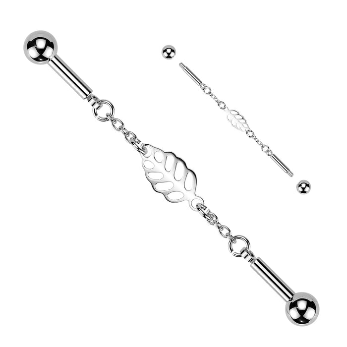 Leaf Connector Industrial Bar 14G