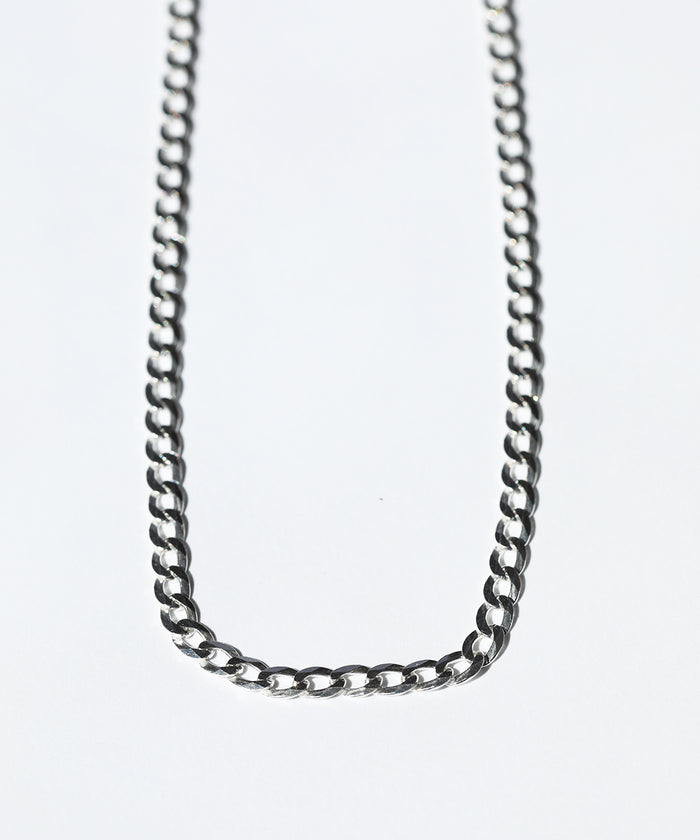 Lightweight Luca Chain Necklace Silver
