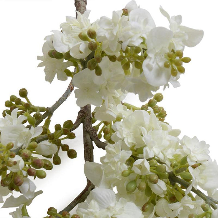 Lilac Branch, 38" L - White - New Growth Designs