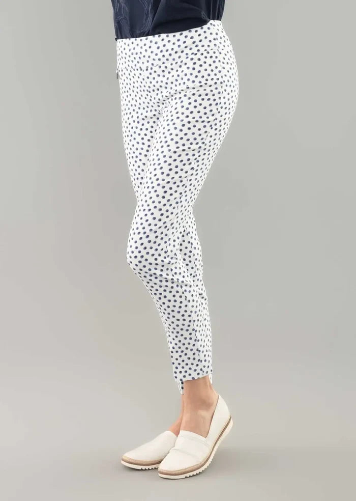 Lisette Cabrena Dot Pull-On Pant - Mildred Hoit