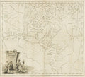 L'Isle, Jacques Nicolas de (1688-1768). Atlas Russicus-- Sheet 13L Omsk, Siberia. [Russia]. 1745.