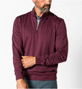 Long Drive Performance Pullover - Fig Heather