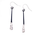 Long Satin Shiny Bar Earrings  E1622 - DanaReedDesigns