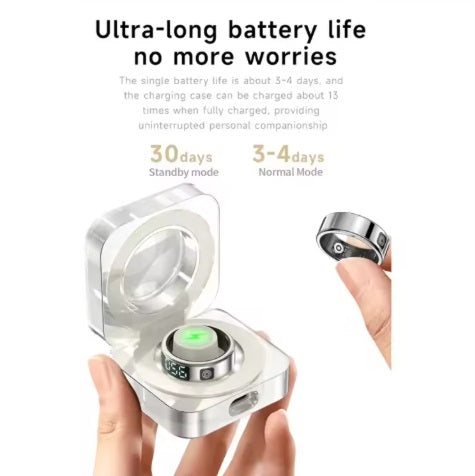 Luxuglow Universal Laddare till Smarta Ringar - Transparent