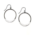 Medium Satin Shiny Eclipse Earrings E1625 - DanaReedDesigns