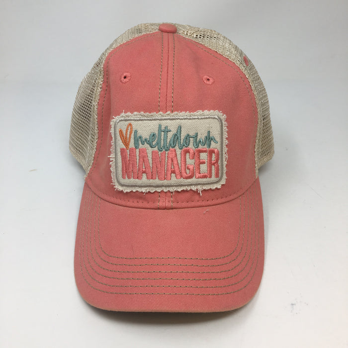 Meltdown Manager Hat — Lucky Girl Boutique