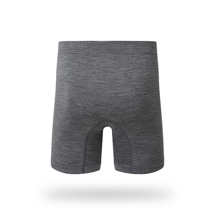 Men’s Merino Wool Running Boxer Shorts – Grey