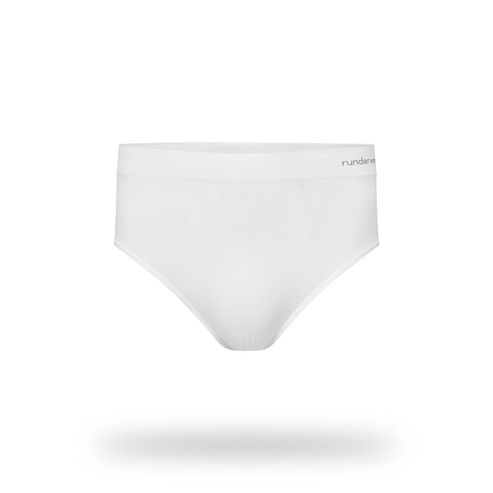 Men's Running Briefs - White