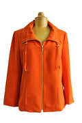Mildred Hoit Drawstring Collar Jacket - Available In Multiple Colors! - Mildred Hoit