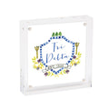 Mini Framed Motif Print- Delta Delta Delta