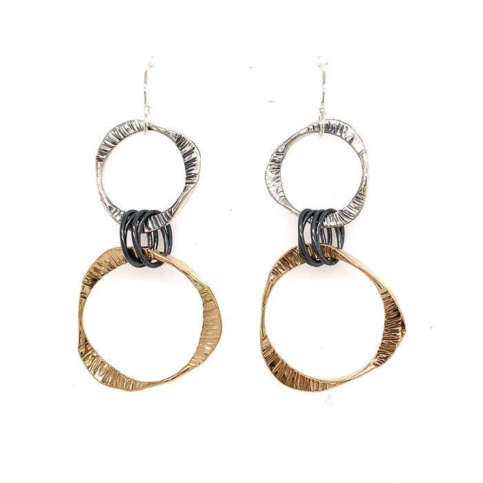 Mobius Harmony Hoops (E1711) - DanaReedDesigns