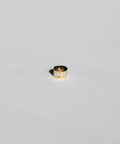 white diamond barrel pendant 14k yellow gold Brooklyn New York