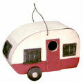 Mother-In-Law Suite Camper Birdhouse — Gold Crest