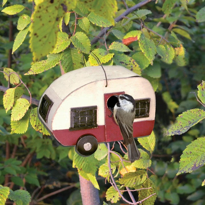 Mother-In-Law Suite Camper Birdhouse — Gold Crest, view 2