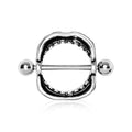 Mouth Nipple Shield 14G (Single)-My Body Piercing Jewellery