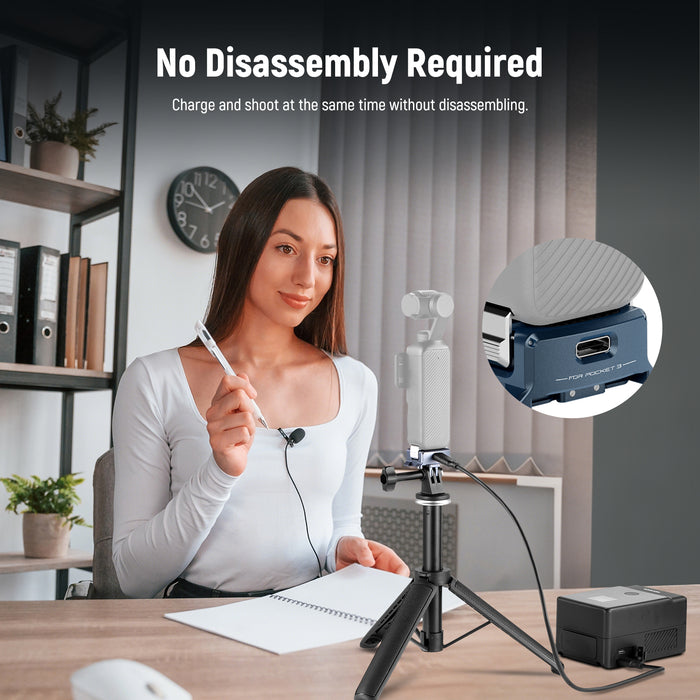 NEEWER AC018 Charging Adapter Base For DJI Osmo Pocket 3