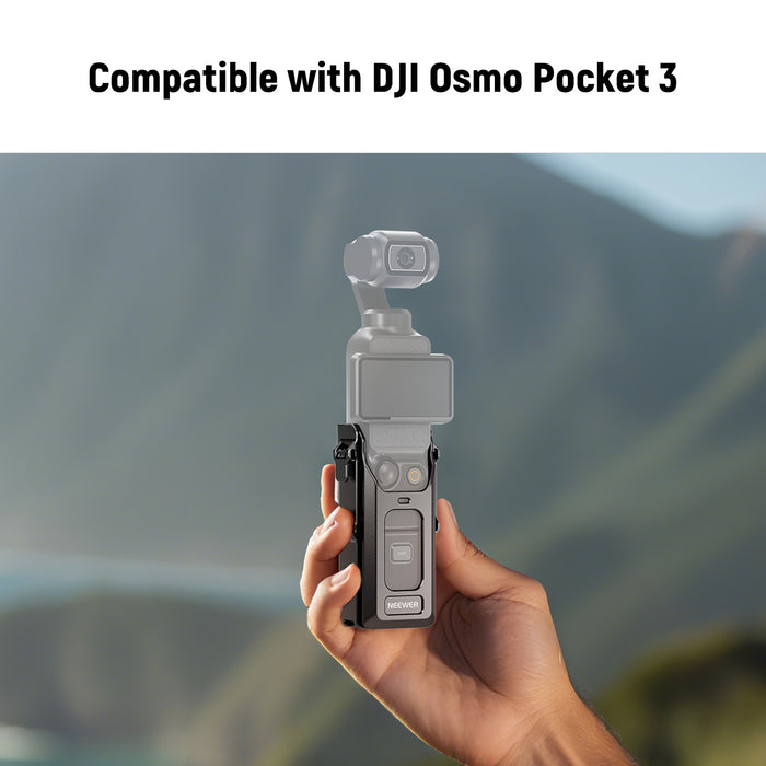 NEEWER AC029 Camera Cage For DJI Osmo Pocket 3 & Magnetic Mount