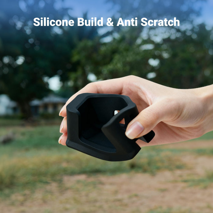 The osmo 360 silicone stand base is made of soft, non slip silicone