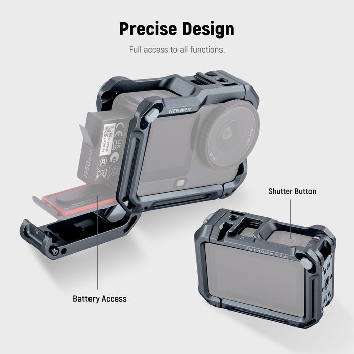 NEEWER AC049 Action Camera Cage For DJI Osmo Action 6