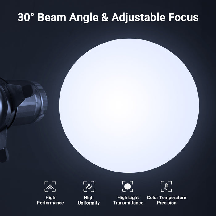 NEEWER BASICS LS01 Spotlight Conical Optical Snoot for Photography Flashlight