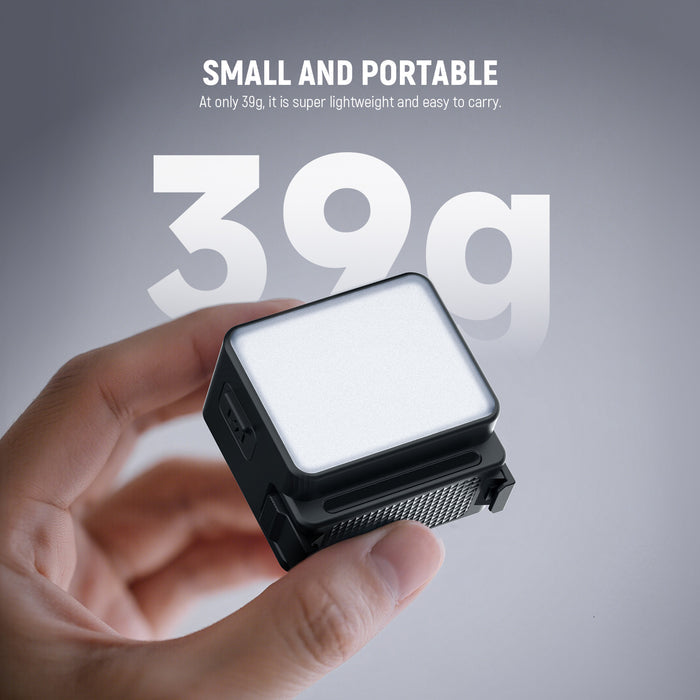 NEEWER M20 Magnetic Mini Light is small and portable