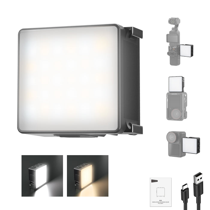 NEEWER M25 Magnetic LED Light For OSMO ACTION 3/4/5 PRO