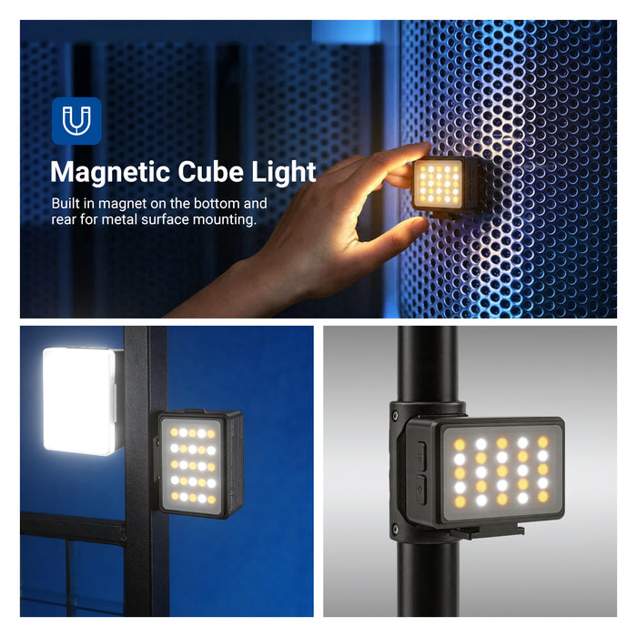NEEWER BASICS M27 Magnetic Mini Cube Light