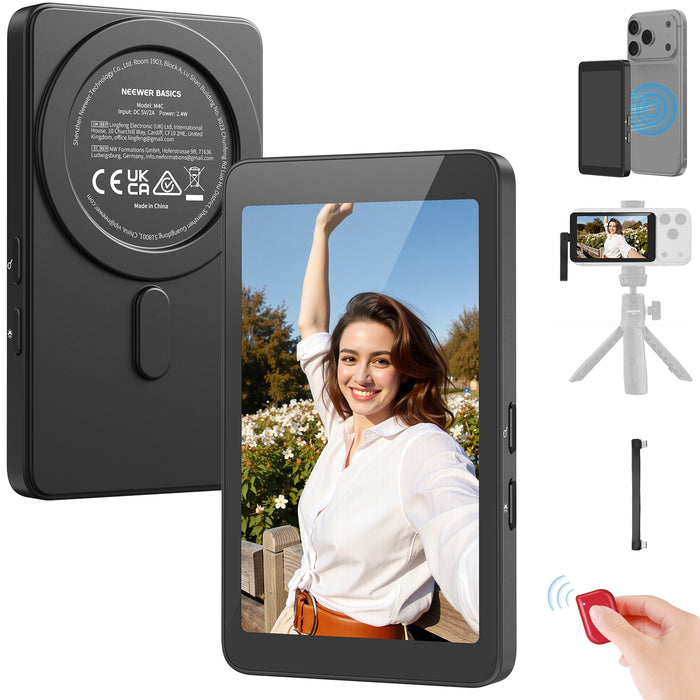 NEEWER M4C Magnetic Phone Vlog Selfie Monitor Screen