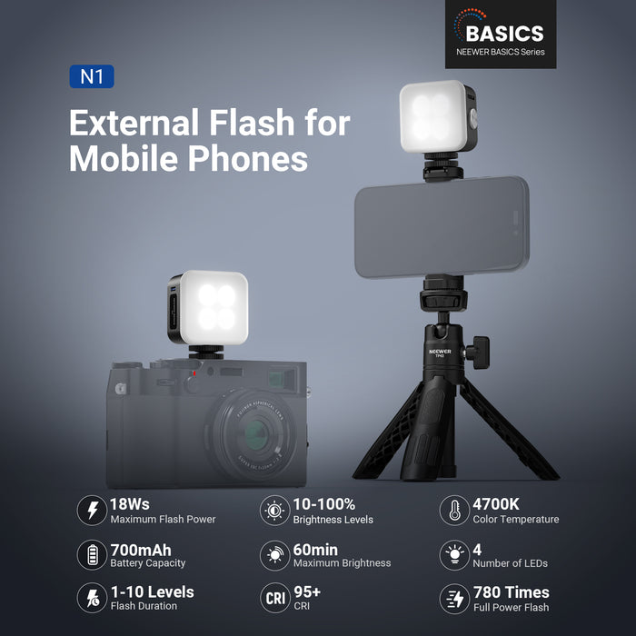 NEEWER BASICS N1 Magnetic Phone Flash Light