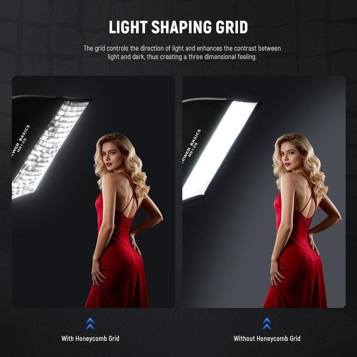 NEEWER BASICS NS12S/NS14S Rectangular Softbox Kit
