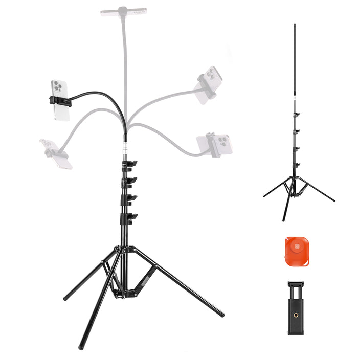 NEEWER BASICS ST014 Phone Tripod Stand with Flexible Arm