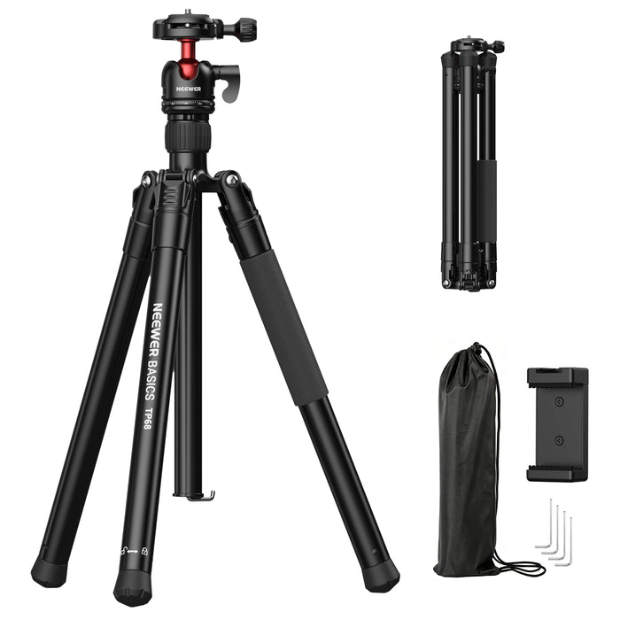 NEEWER BASICS TP68 57" Camera Tripod Monopod