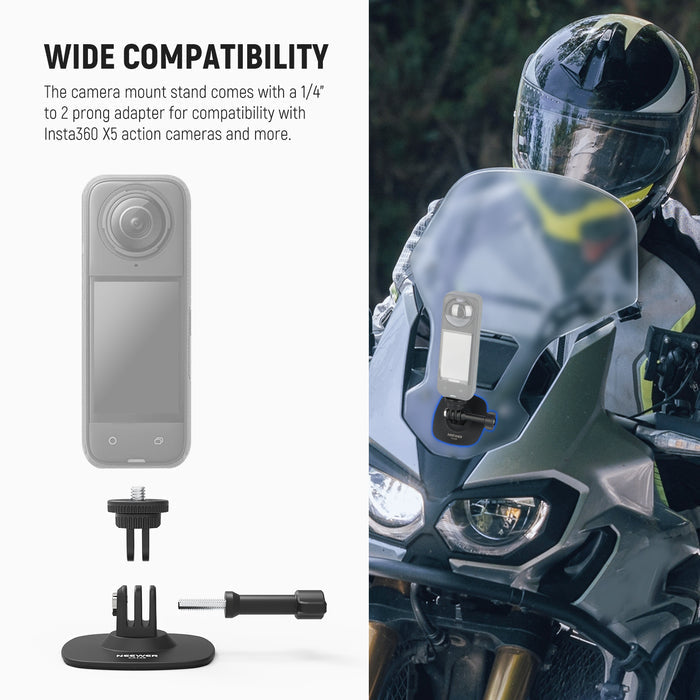 Wide Compatibility of the NEEWER CA159 Flexible Adhesive Mount