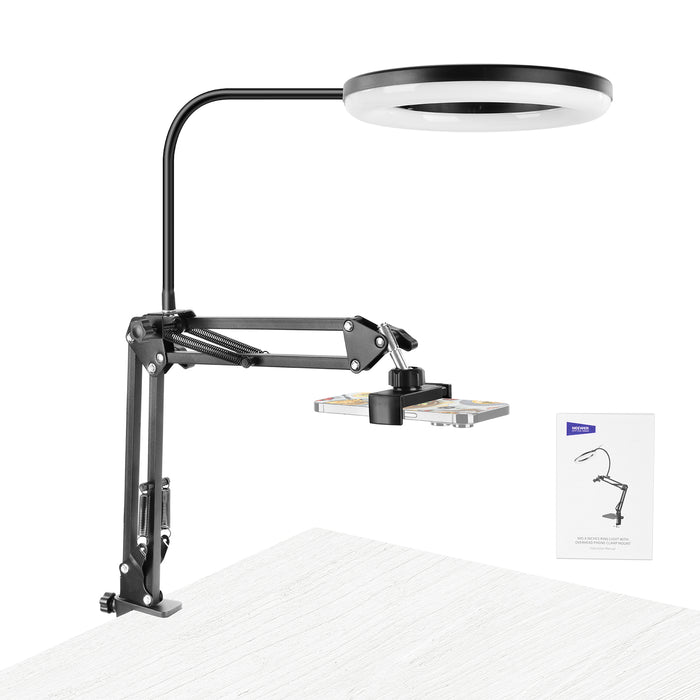 NEEWER N41 8 Inch LED Desktop Ring Light Kit For Phone